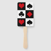 Éventail Quatre combinaisons de cartes (Dos)