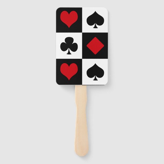 Éventail Quatre combinaisons de cartes (Dos)