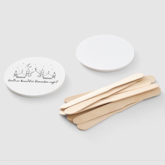 Éventail RAMADAN RAMADAN KAREEM RAMADAN MUBARAK T-shirt Mag (Non-assemblé)