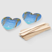 Éventail Réception Floral Summer Beach Wedding Gate (Non-assemblé)