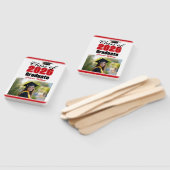 Éventail Red Class of 2026 Photo Custom Graduation Photo (Non-assemblé)