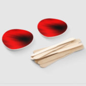 Éventail Regal Red Splash (Non-assemblé)