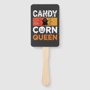 Éventail Reine de bonbons de Halloween SVG Design