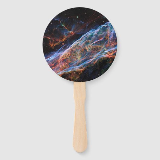 Éventail Restes de supernova de la nébuleuse du Voile Téles (Devant)