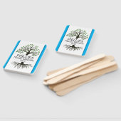 Éventail Réunion familiale de l'arbre généalogique Sky Blue (Non-assemblé)