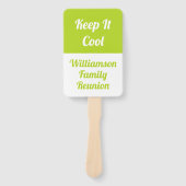 Éventail Réunion familiale simple et moderne - Gardez-la Co (Devant)