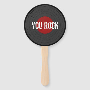 Éventail Rock N Roll YOU ROCK Round