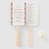 Éventail Romantique classique Pearl Swan Mariage de cadre f (Devant et derrière)