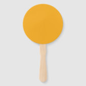 Éventail Rose jaune (Dos)