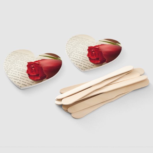 Éventail Rose on Shakespeare (Non-assemblé)