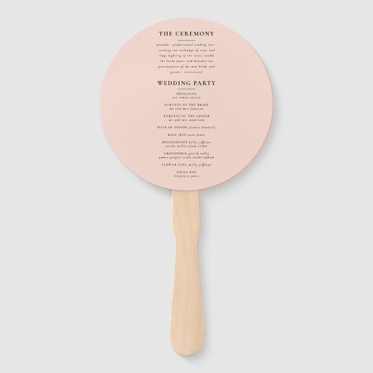 Éventail Rose, turquoise + mariage tropical orchidée (Dos)