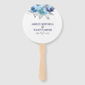 Éventail Roses de luxe (Devant)