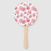 Éventail Roses roses (Dos)