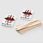 Éventail rouge Marilyn MonFRO AFRoCA Afrique noire femme (Non-assemblé)