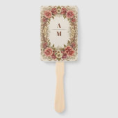 Éventail Royal Victorian Floral Ornamy Mariage (Devant)