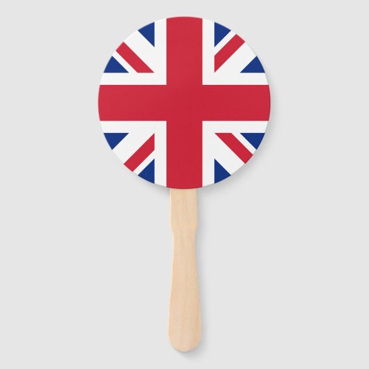 Éventail Royaume-Uni Union Jack Drapeau des colonies britan (Devant)