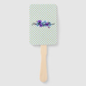 Éventail Rustic Cottage Rose Mariage Suite Réception (Devant)