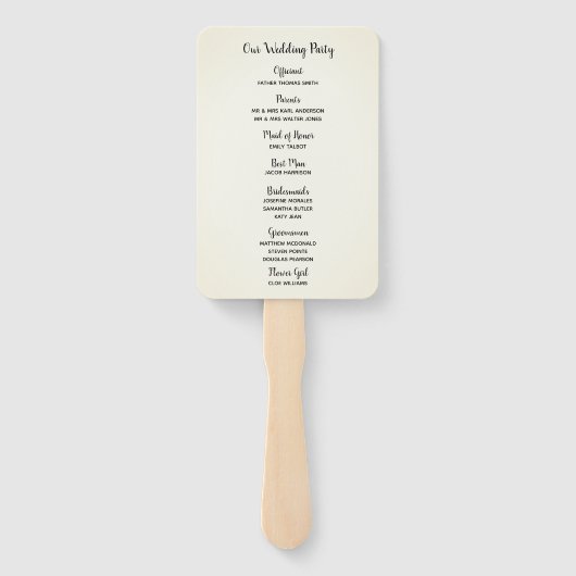 Éventail Rustic Cowboy Boots Western Floral Wedding Program (Dos)