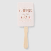 Éventail Salutations à la Grad Personnalisé Photo Grad Grad (Devant)