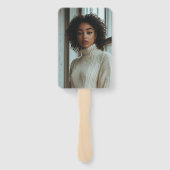 Éventail Salutations à la Grad Personnalisé Photo Grad Grad (Dos)