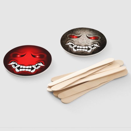Éventail Samouraïmoji (Non-assemblé)