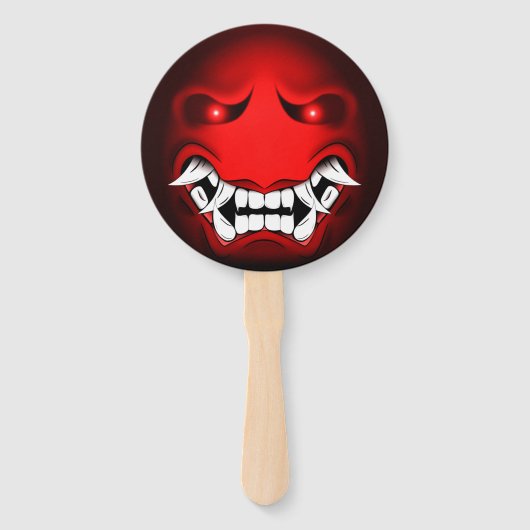 Éventail Samouraïmoji (Devant)