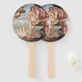Éventail Sandro Botticelli - Naissance de Vénus (Devant et derrière)