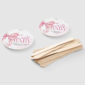 Éventail Santa Baby Christmas Baby Shower (Non-assemblé)