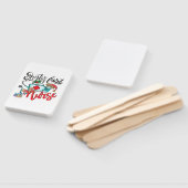 Éventail santas infirmière favorite 1 (Non-assemblé)