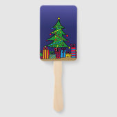 Éventail sapin de Noël (Dos)