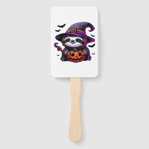 Éventail Scary Halloween Sloth Witch Costume Casquette Mer