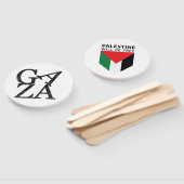 Éventail Se tenir à Gaza protège les enfants palestiniens (Non-assemblé)