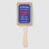 Éventail Seafood Lobster Boil Beach Wedding Programme Venti (Devant)