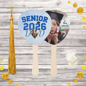 Éventail Senior Dad Class of 2026  Personalized Photo 