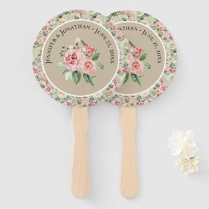 Éventail Sentez les Roses  Mariage sur mesure