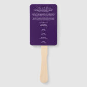 Éventail Service commémoratif de photographie coeurs de pro (Devant)