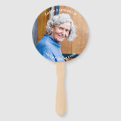 Éventail Service commémoratif ou célébration du ventilateur (Dos)