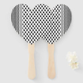 Éventail Serviette (Devant et derrière)