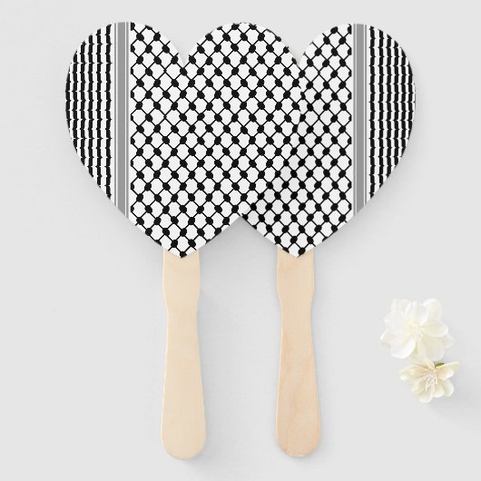 Éventail Serviette (Devant et derrière)