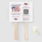 Éventail Set of Fans (Devant et derrière)