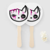 Éventail Set of Fans (Devant et derrière)