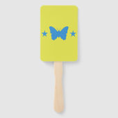 Éventail Set of hand fans with flag of Bady Bassit (Dos)