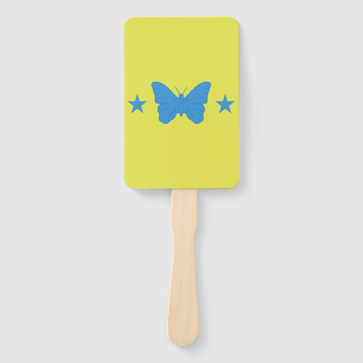 Éventail Set of hand fans with flag of Bady Bassit (Devant)