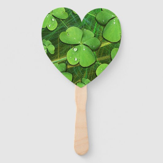 Éventail Shamrock vert St Patrick iPhone 5 Coque-Mate (Devant)