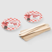 Éventail She's Ready to Pop Baby Shower (Non-assemblé)