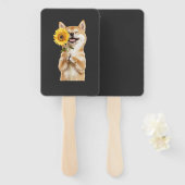 Éventail Shiba Inu (Devant et derrière)