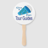 Éventail Shout Out for Tour Guides (Dos)