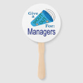 Éventail Shout Out pour les managers (Dos)