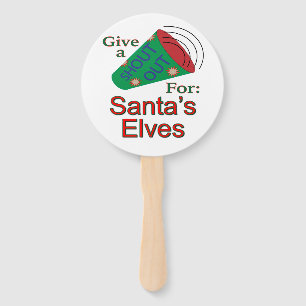 Éventail Shout Out pour Père Noël Elves