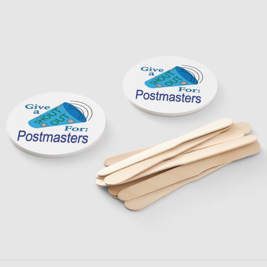 Éventail Shout Out pour Postmasters (Non-assemblé)